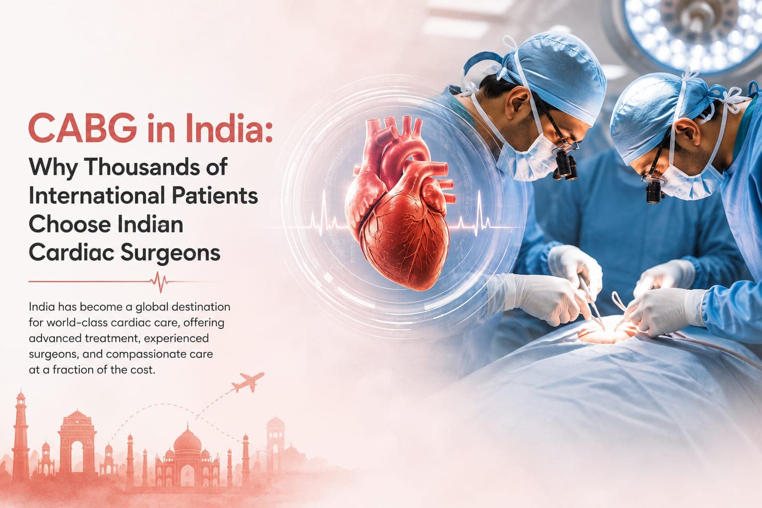 CABG in India: Why Thousands of International Patients Choose Indian Cardiac Surgeons