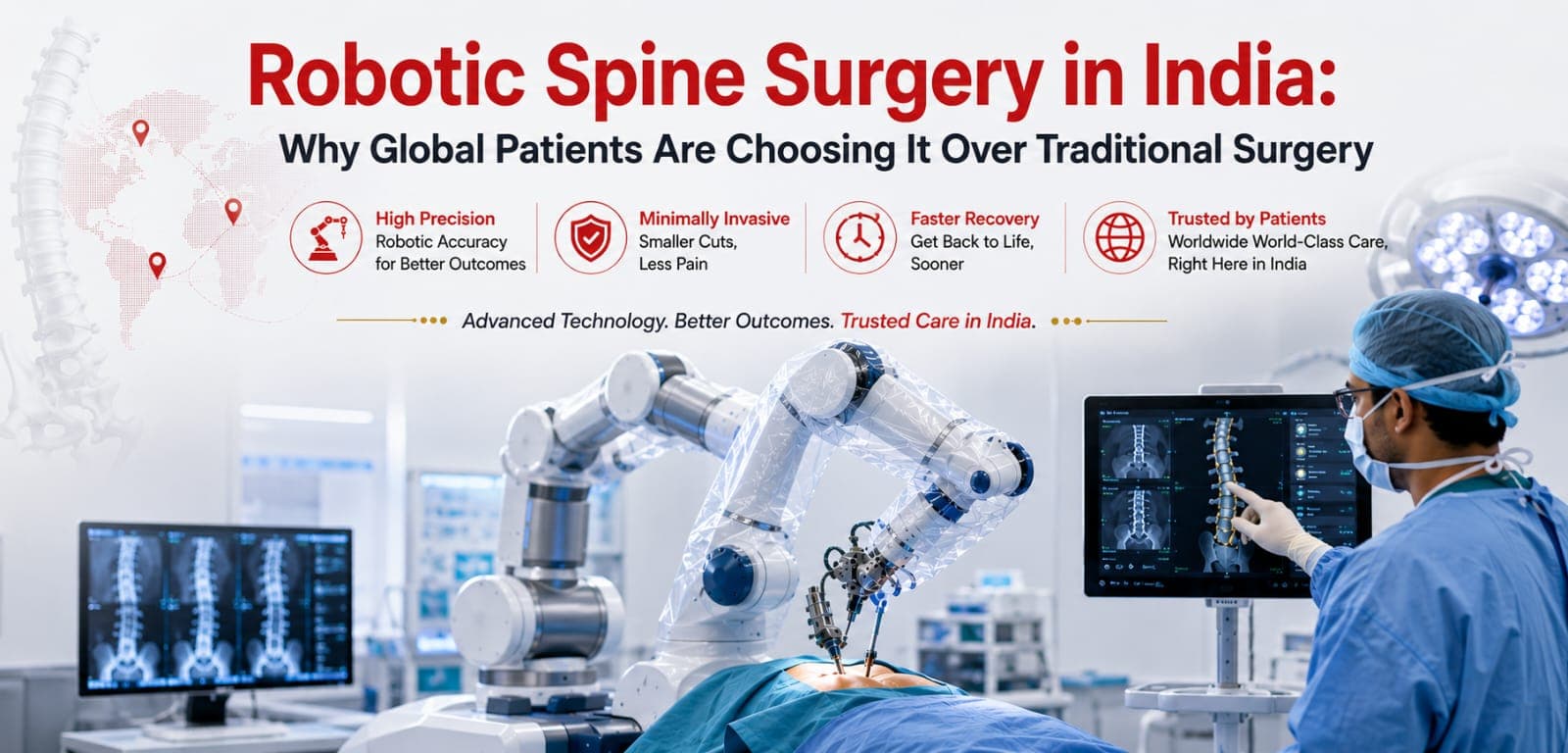Robotic Spine Surgery in India: Why Global Patients Are Choosing It Over Traditional Surgery