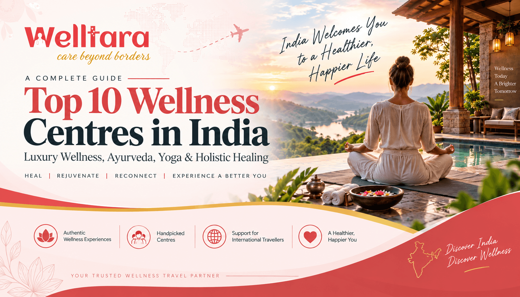 Top 10 Wellness Centres in India: Luxury Wellness, Ayurveda, Yoga & Holistic Healing